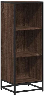 vidaXL Ντουλάπι βιβλίων καφέ δρυς 40x35x107,5 cm Κατασκευασμένο ξύλο