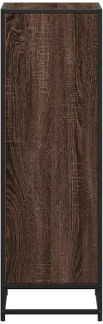 vidaXL Ντουλάπι βιβλίων καφέ δρυς 40x35x107,5 cm Κατασκευασμένο ξύλο