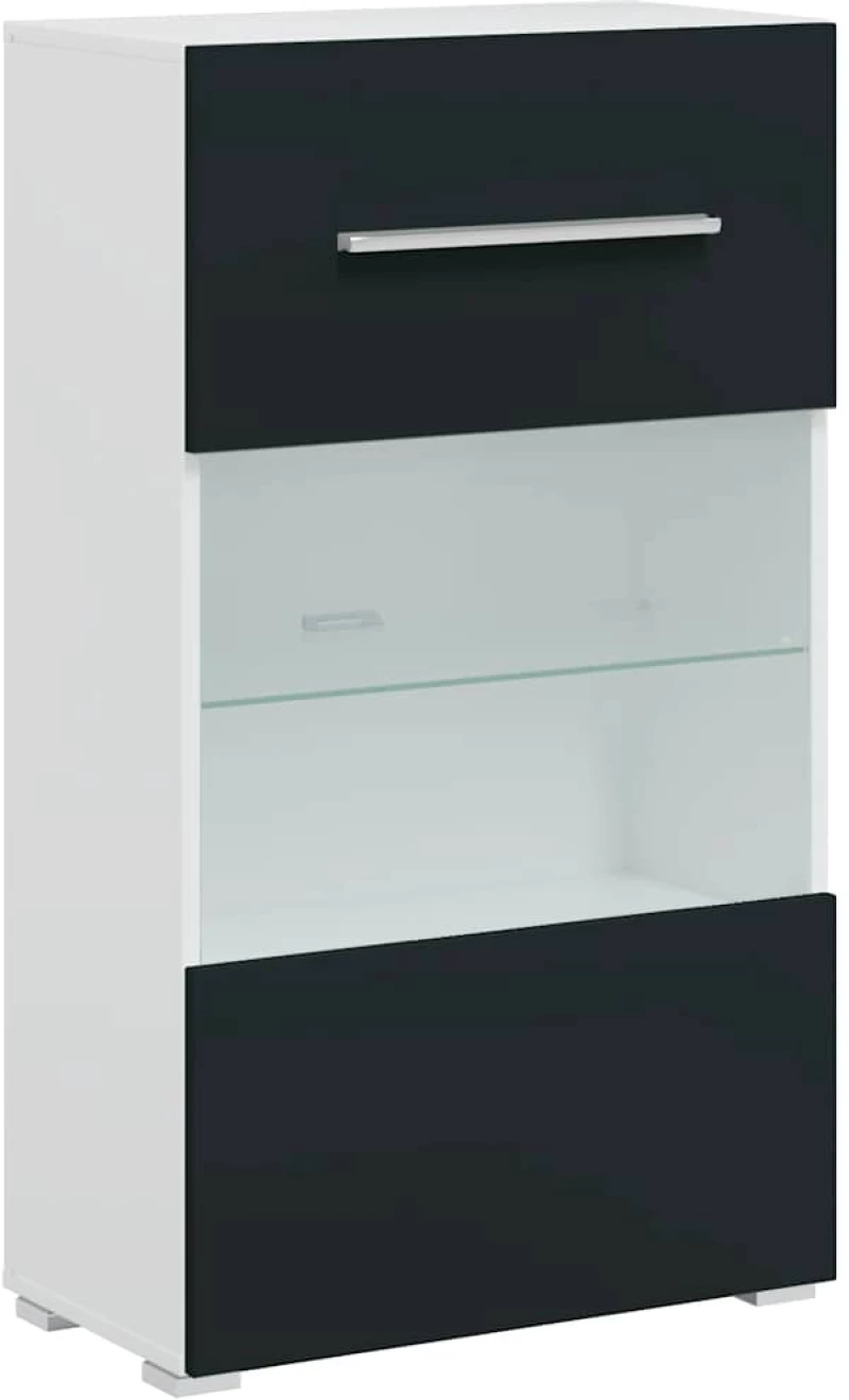 vidaXL Μονάδες τηλεόρασης 5 τεμαχίων με φωτισμό LED Ματ Indigo