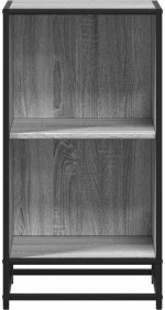 ντουλάπι βιβλίων vidaXL Γκρι Sonoma 40x35x76 cm Κατασκευασμένο ξύλο