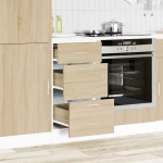 vidaXL Κάτω ντουλάπι Lyon Sonoma Oak 40x46x81,5 cm Κατασκευασμένο ξύλο