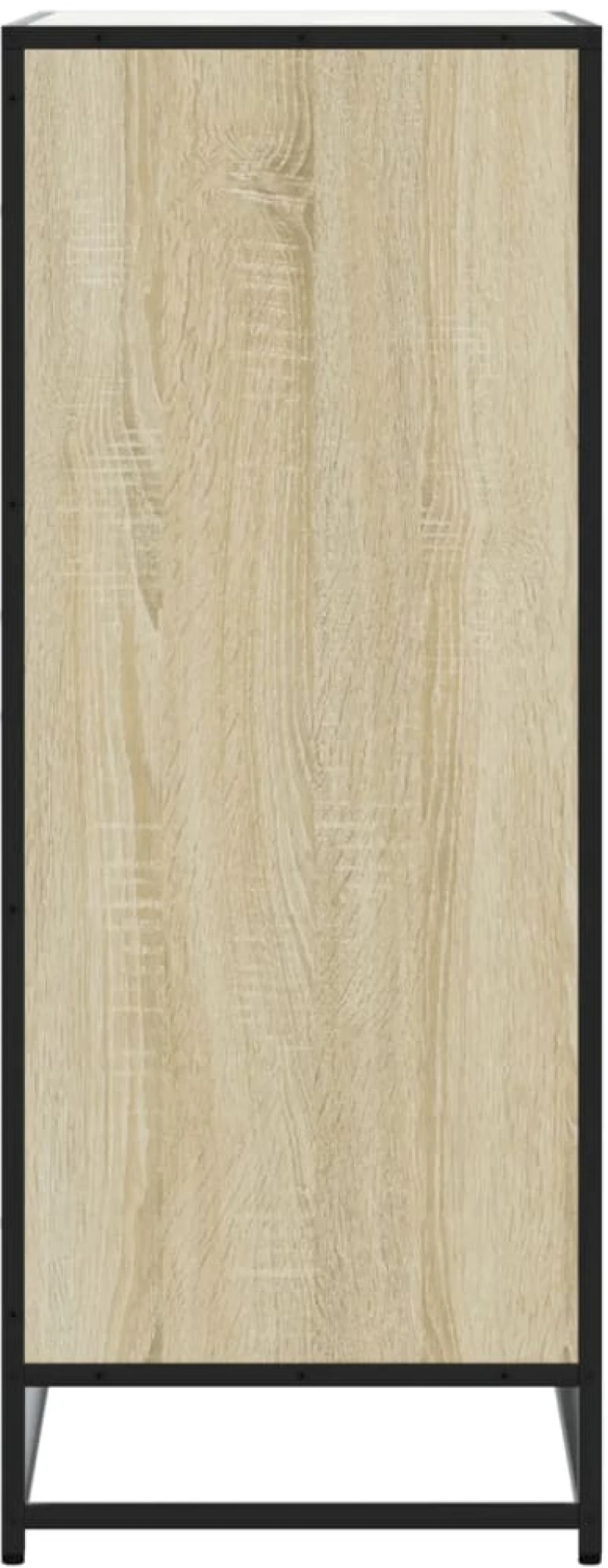 vidaXL Ντουλάπι παπουτσιών Sonoma Oak Κατασκευασμένο ξύλο και μέταλλο