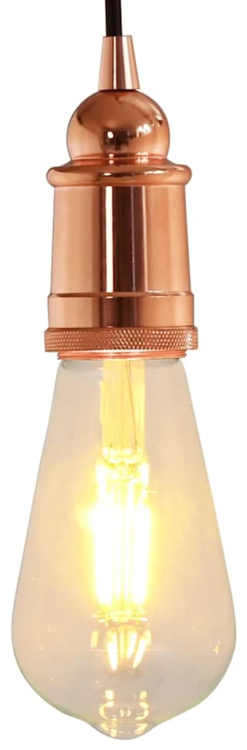 vidaXL Λαμπτήρες 2 τεμάχια Rose Gold E27
