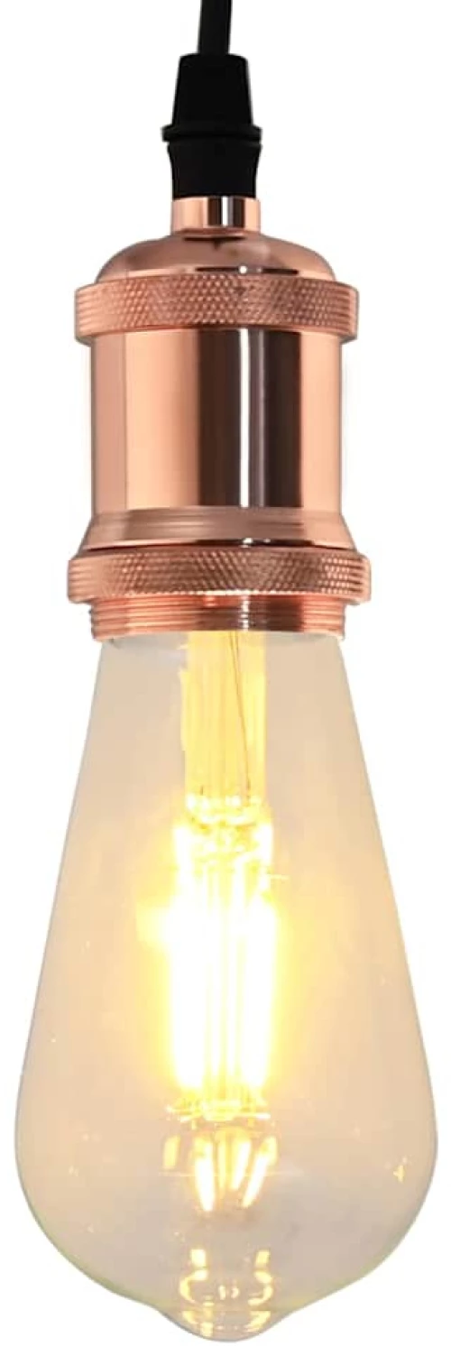 vidaXL Λαμπτήρες 2 τεμάχια Rose Gold E27
