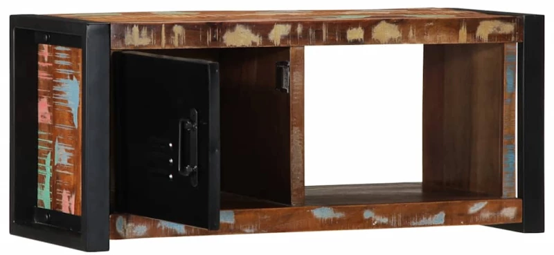 ντουλάπι τηλεόρασης vidaXL 80x30x35 cm από μασίφ ξύλο αναγεννημένο
