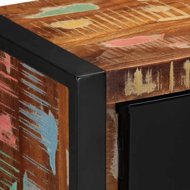 ντουλάπι τηλεόρασης vidaXL 80x30x35 cm από μασίφ ξύλο αναγεννημένο