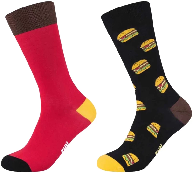FUNSOCKS Motifs 2PPK Socks FU71113-3118