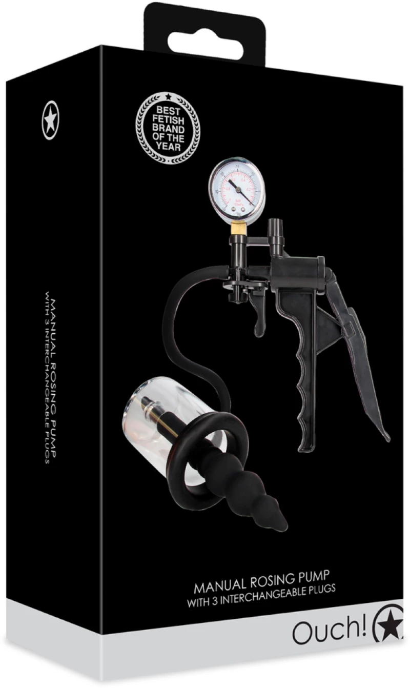 Ouch Manual Rosing Pump - Black