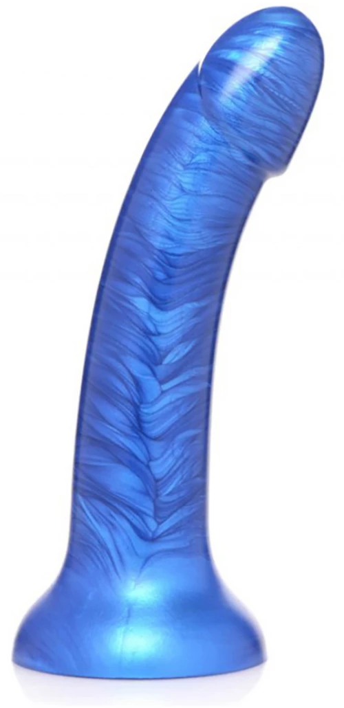 G-Tastic 17,8cm / 7 inch Metallic Silicone Dildo