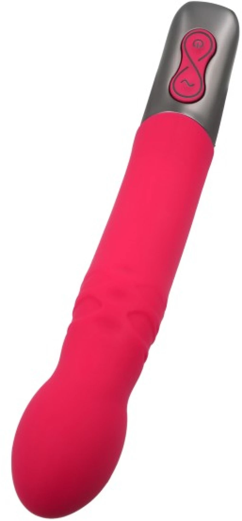 TITANZ 8 SILICONE RECHARGEABLE VIBRATOR PINK