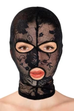 Lace fetish hood