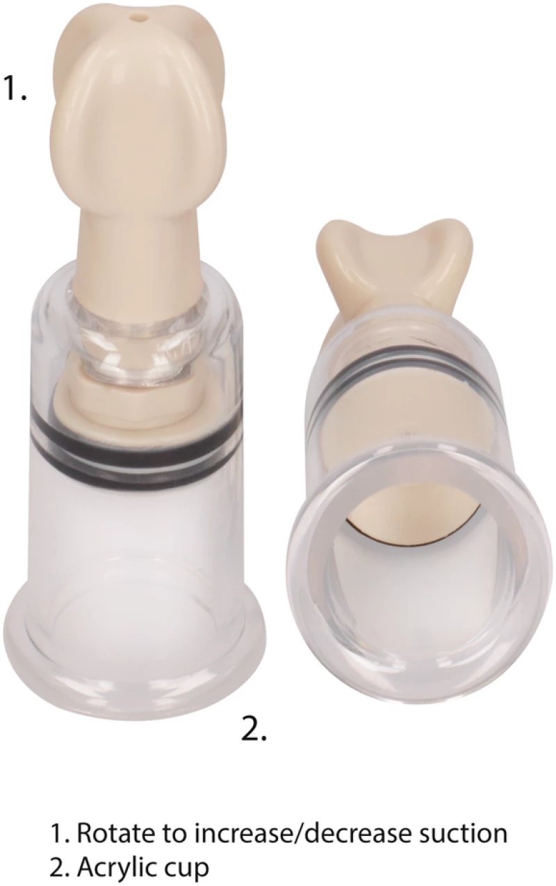 Nipple Suction Set Small - Transparent