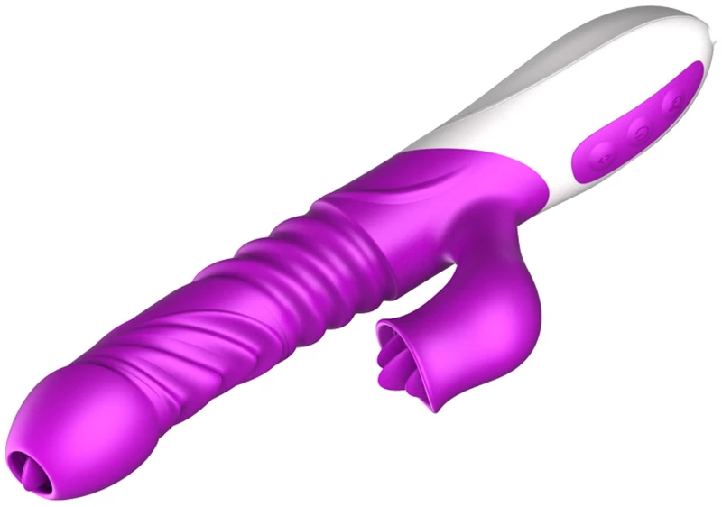 Vibrator-Silicone Vibrator USB 10 Function and Thrusting Function / Heating