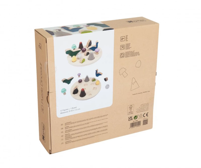 3D παζλ δεινόσαυροι - Andreu Toys