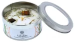 Κερί με Πολύτιμους Λίθους Gemstone Candle Vitality Sweet Ginger
