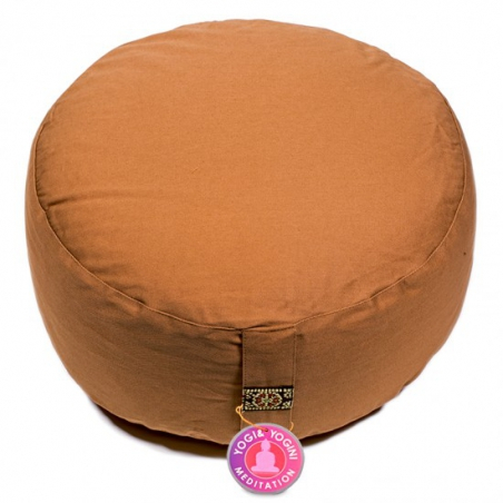Μαξιλάρι Διαλογισμού Meditation Cushion Brown Organic Cotton 33Χ17cm