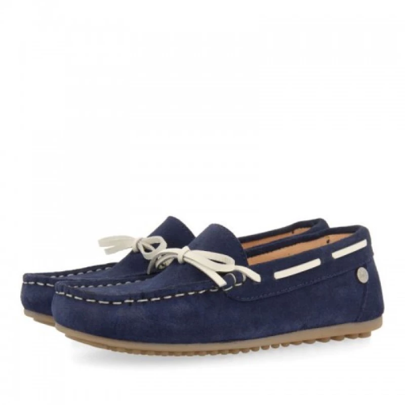 Δερμάτινα Μοκασίνια Gioseppo ASBURY -Navy