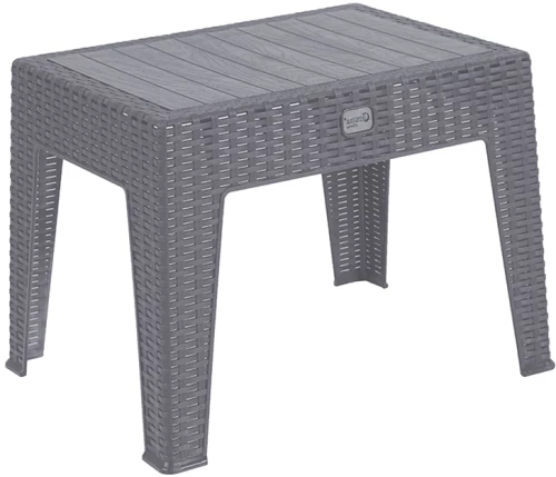 Τραπέζι Cosmic  PP ανθρακί 55x40x43.5εκ