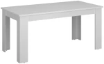 Τραπέζι Erden Λευκό 160x80x75.1cm