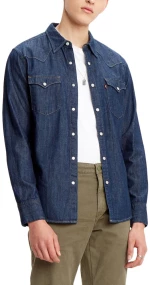 LEVI'S BARSTOW STANDARD WESTERN DENIM SHIRT MEN LEVI'S ΜΠΛΕ (85744-0000)