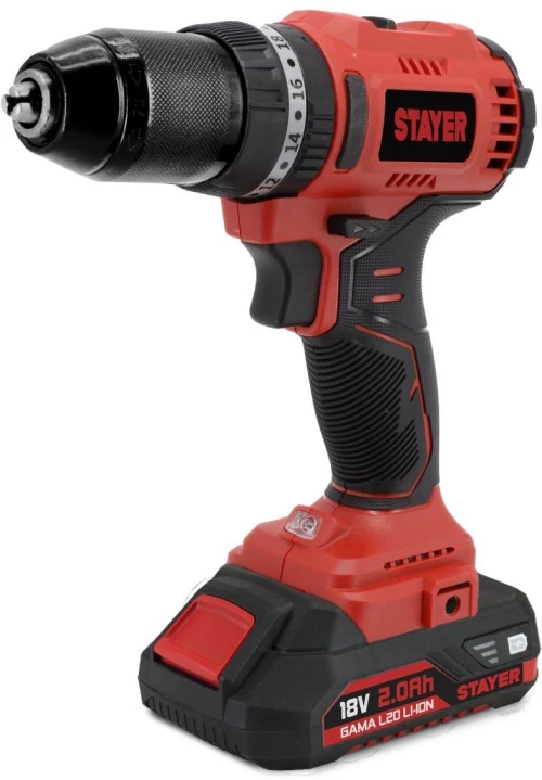 Κρουστικό Δράπανο μπαταρίας 18V Brushless ροπή 7ONm σειρά L20 40PBL70P Stayer
