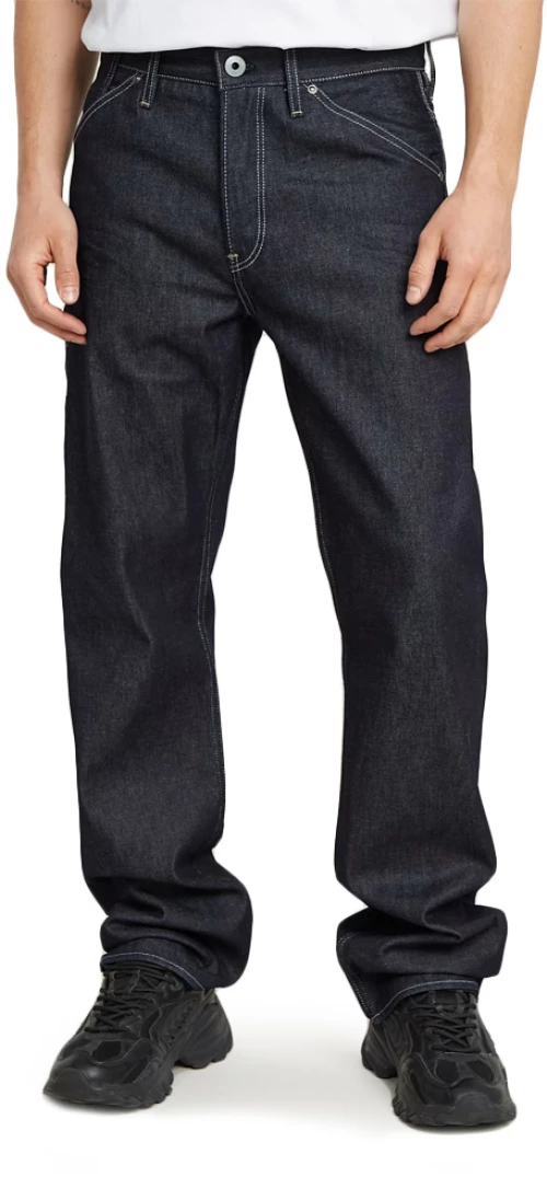 G-STAR RAW DAKOTA LOGGER REGULAR STRAIGHT FIT JEANS MEN G-STAR RAW ΜΠΛΕ (D26310-D956-001)