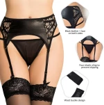 Transparent Garter Belt