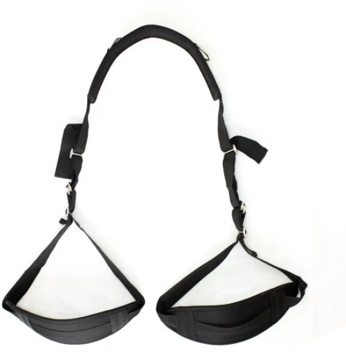 NAUGHTY TOYS sex position neck handcuffs and thigh bondage restr