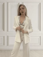 Μπουστάκι Γυναικείο Αμάνικο Trash and Luxury Λευκό