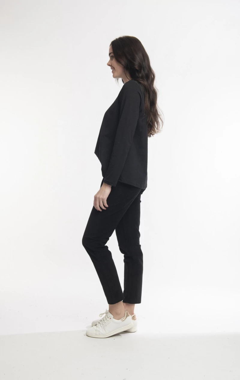 Παντελόνι Γυναικείο Cord Jeggings Orientique Black
