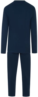 Ανδρική Πυτζάμα FILA - Χειμερινή - Navy με πατιλέτα - Cotton - Regular Fit