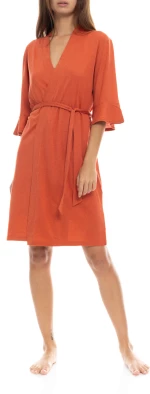 Γυναικεία Ρόμπα Pink Label - Σταυρωτή Courper - Μανίκι 3/4 - Cotton