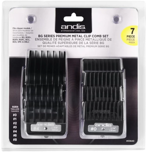 Andis Σχάρες Premium Set 7τεμ.