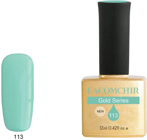 Lacomchir UV - LED Premium Gold 113 Opal Mint 12ml