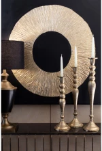 DAZZLE ΚΗΡΟΠΗΓΙΟ 15x15x46 ΑΛΟΥΜΙΝΙΟ ΧΡΥΣΟINTHEBOX