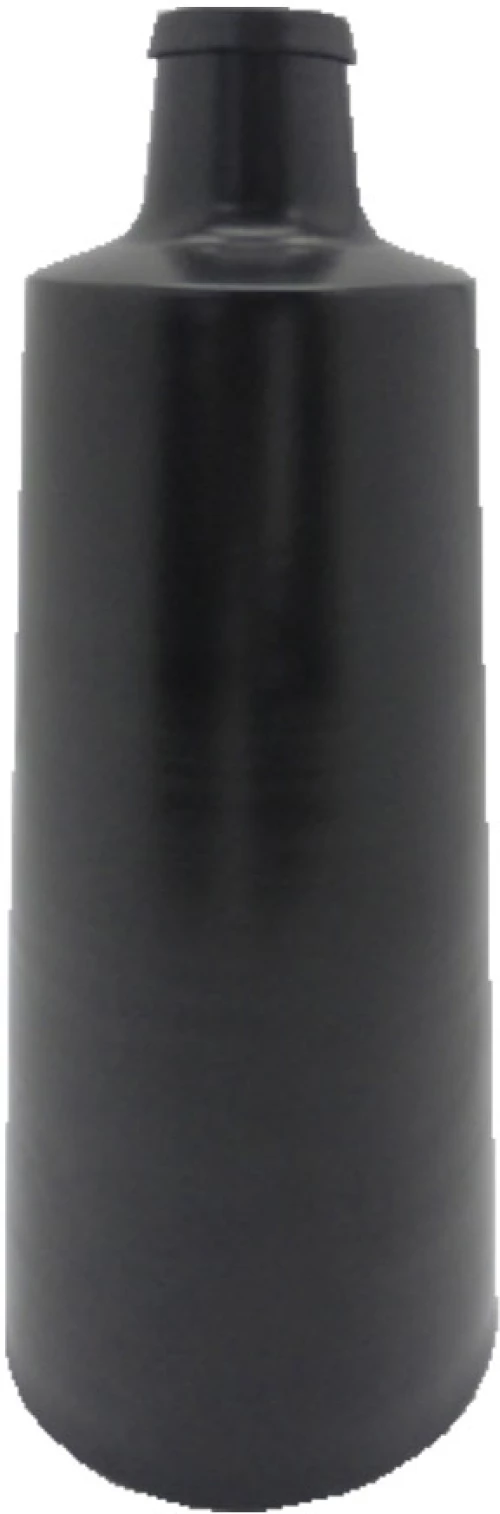 NERO ΒΑΖΟ 15x15x37 ΣΙΔΕΡΟ ΜΑΥΡΟINTHEBOX
