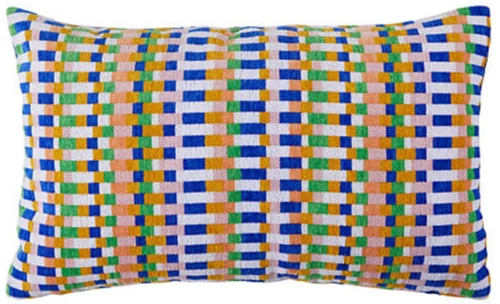 Μαξιλάρι ζακάρ χρωματιστό 30x50cm