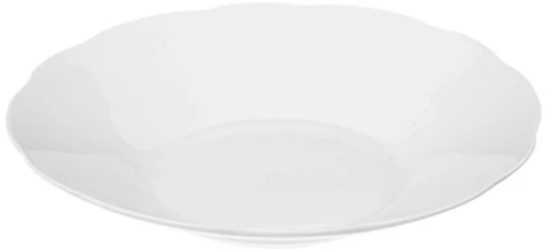 Πιάτο βαθύ πορσελάνη λευκό ¨ALMA  Φ22,5x3,8cm