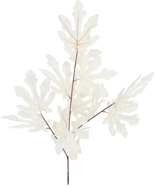 Κλαδί Σφένδαμος λευκό Η95cm