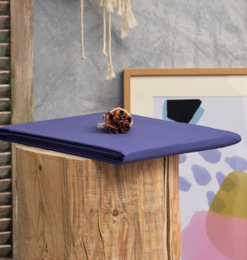 Σεντόνια Μονόχρωμα Melody - Blue Night, Flat 225x270