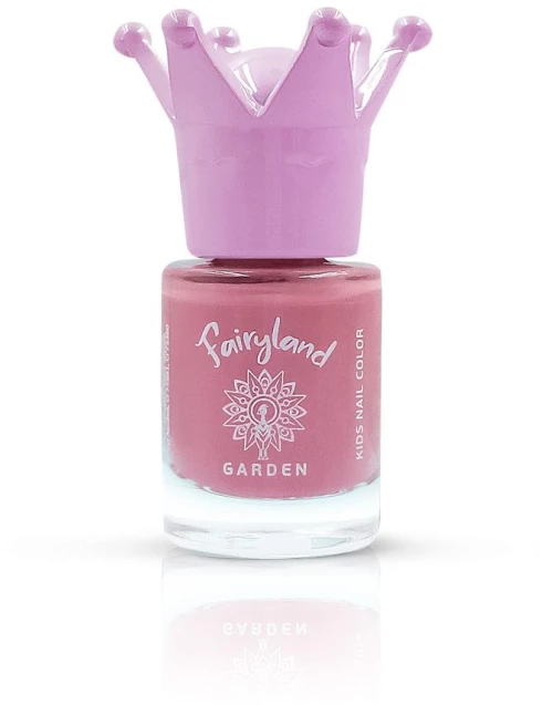 Garden Fairyland Pink Rosy 4, Παιδικό Βερνίκι Νυχιών Με Άρωμα Φράουλα 7,5ml.