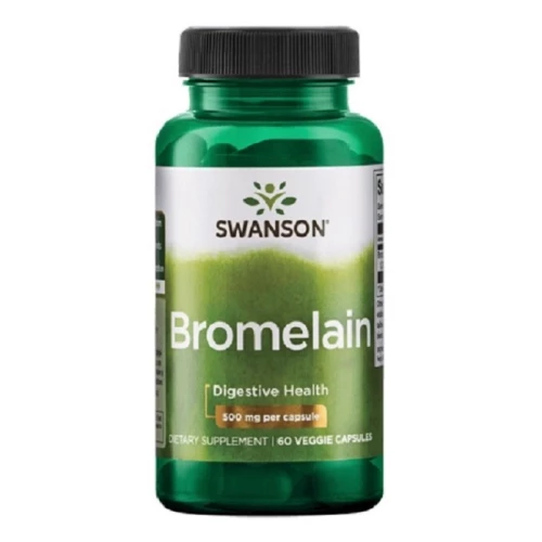 Bromelain 500mg 60Vcaps - Swanson
