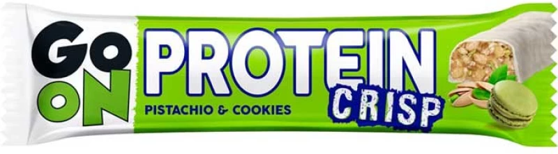 Go On Protein CRISP bar 50gr - Sante / Μπάρα Πρωτεΐνης 20% - Pistachio Cookies