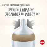 Nuk Perfect Match Mπιμπερό Πλαστικό Με Μαλακή Θηλή Σιλικόνης 0m+ 215.016