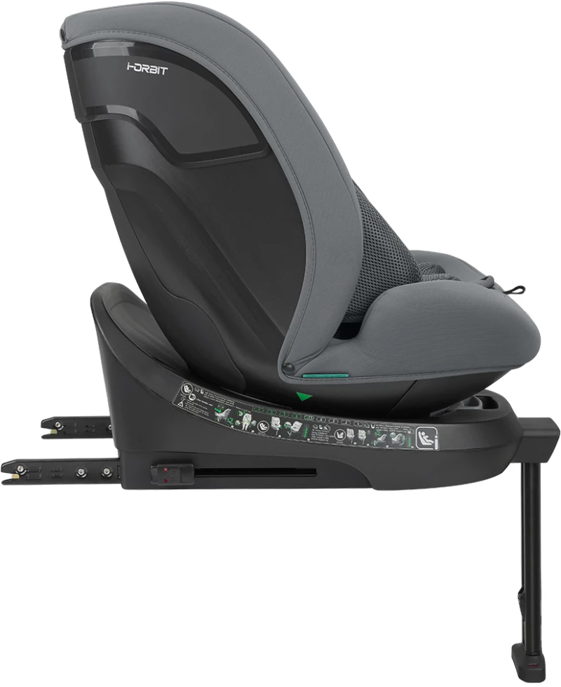Kikka Boo Κάθισμα Αυτοκινήτου 40 εως 150 cm i-Orbit i-SIZE Light Grey 2025 31002100087