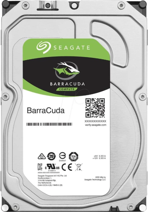Seagate BarraCuda, 3.5'', 1TB, SATA/600, 7200RPM, 256MB cache (ST1000DM014) (SEASEAST1000DM014)