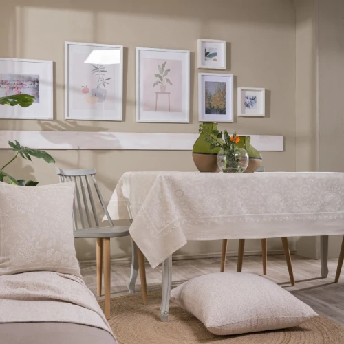 Τραπεζομάντηλο Peony 01 Teoran 140x220cm