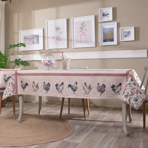 Τραπεζομάντηλο Rooster Teoran 140x180cm