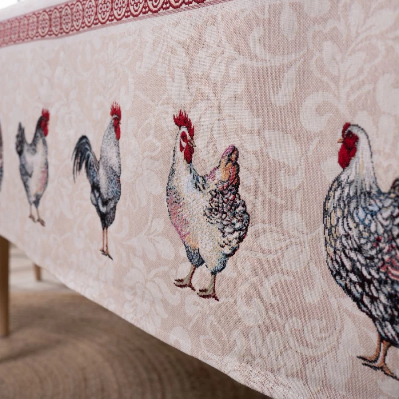 Τραπεζομάντηλο Rooster Teoran 140x180cm