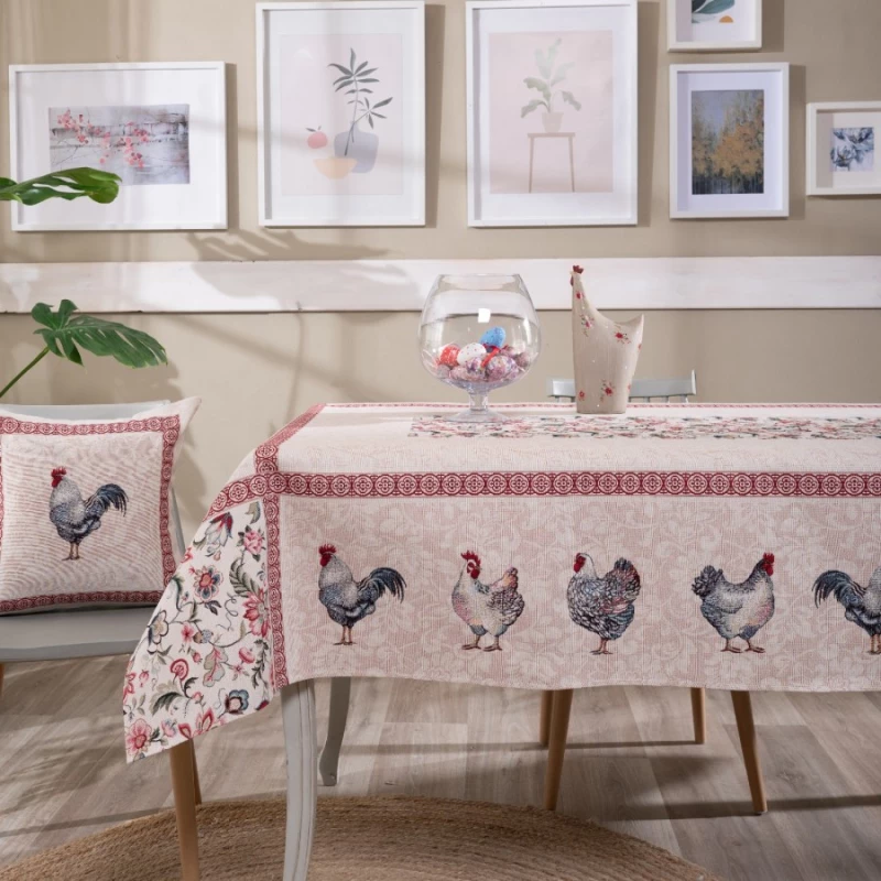 Τραπεζομάντηλο Rooster Teoran 140x180cm